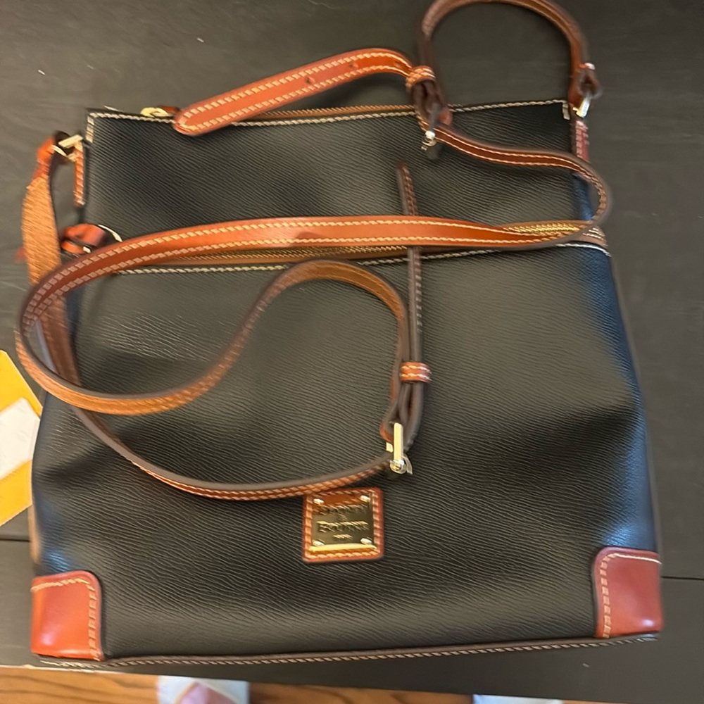 Dooney & Bourke black leather crossbody